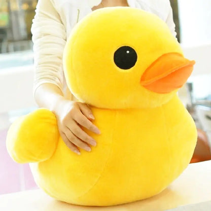 Peluche y Almohada de Patito Amarillo