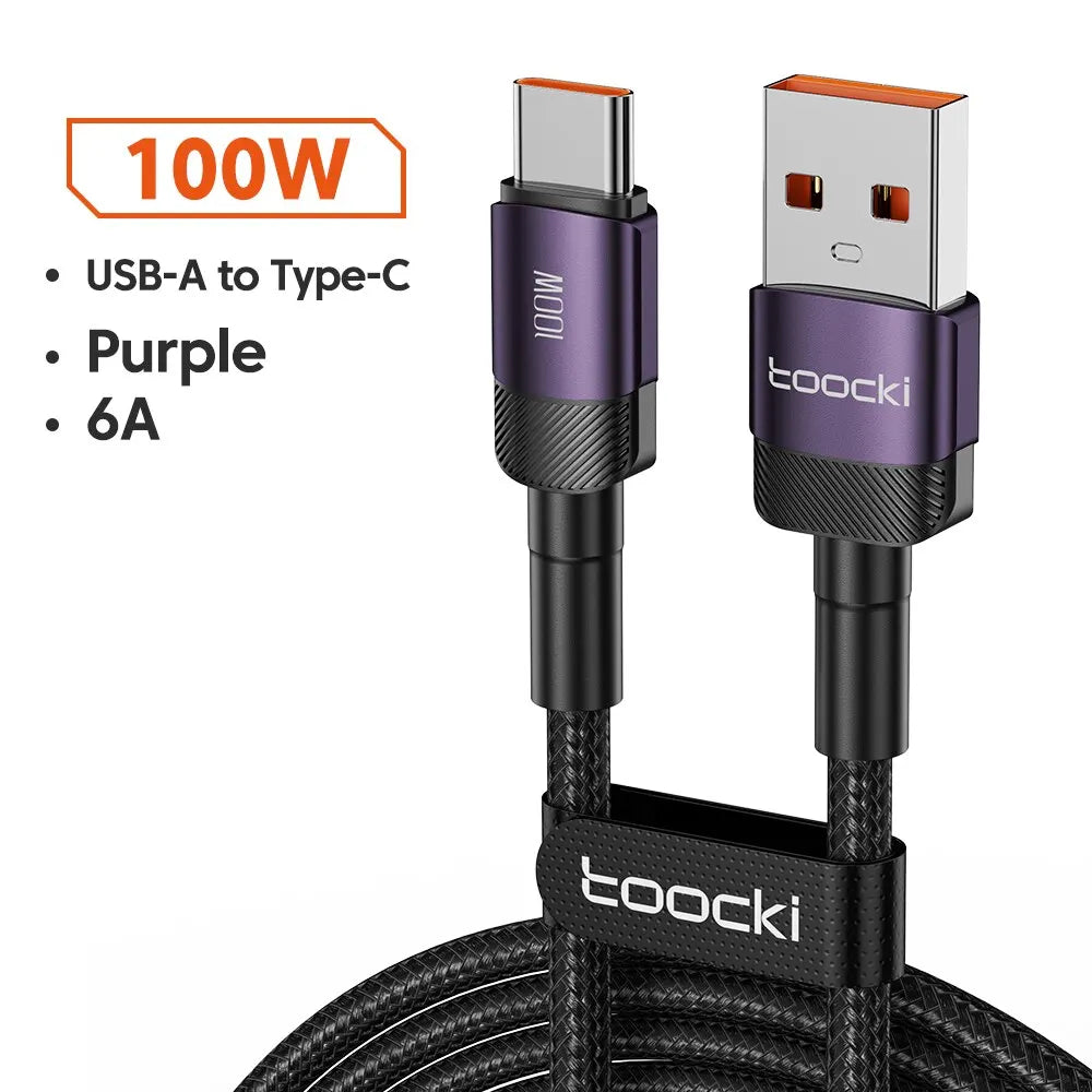 Cable USB tipo C de carga rápida para Smarthphone