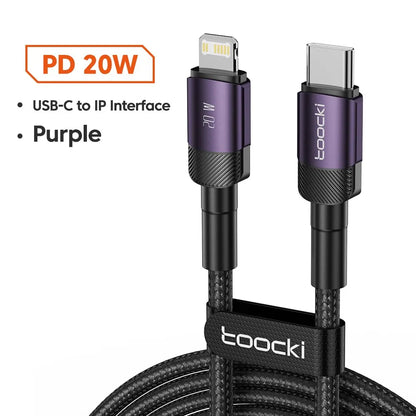 Cable USB tipo C de carga rápida para Smarthphone