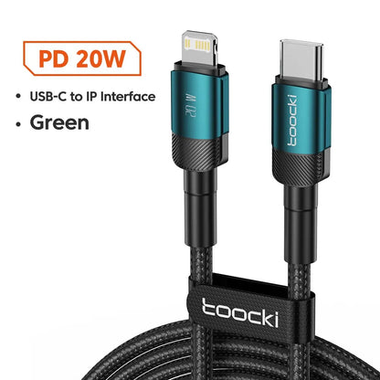 Cable USB tipo C de carga rápida para Smarthphone