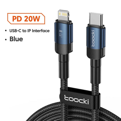 Cable USB tipo C de carga rápida para Smarthphone