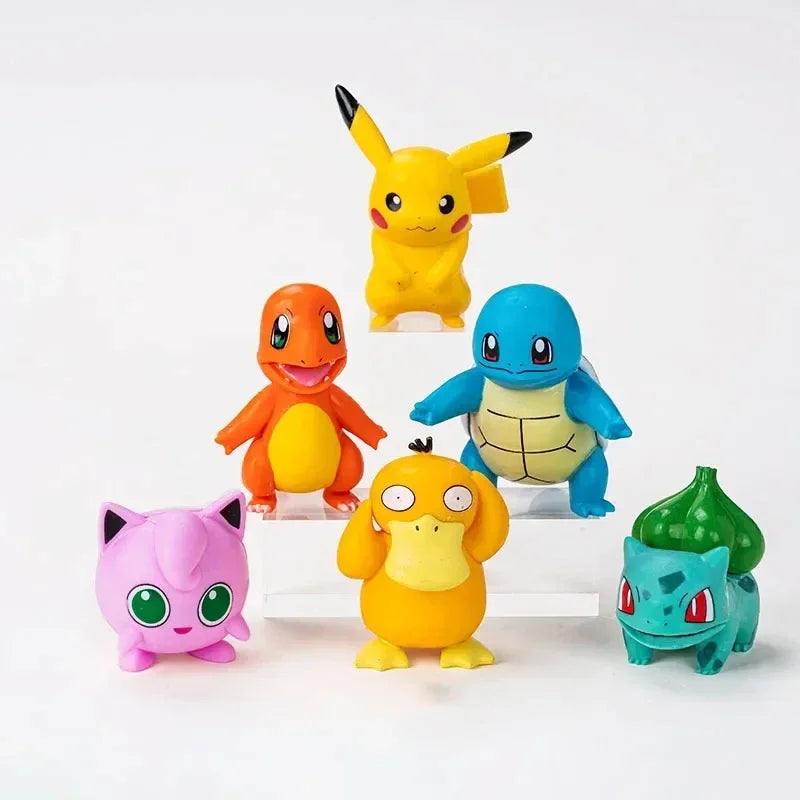 Set de adornos para pastel de Pokémon