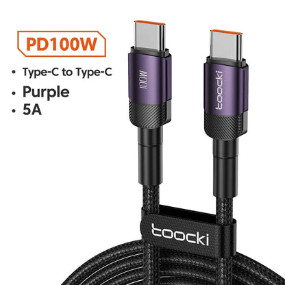 Cable USB tipo C de carga rápida para Smarthphone