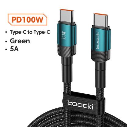 Cable USB tipo C de carga rápida para Smarthphone