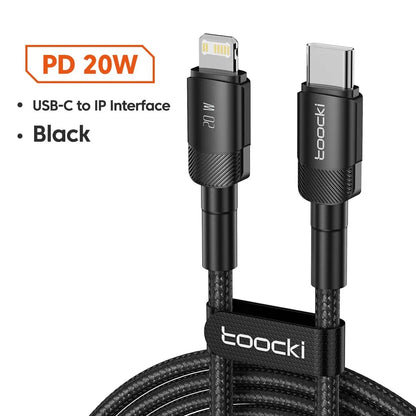 Cable USB tipo C de carga rápida para Smarthphone