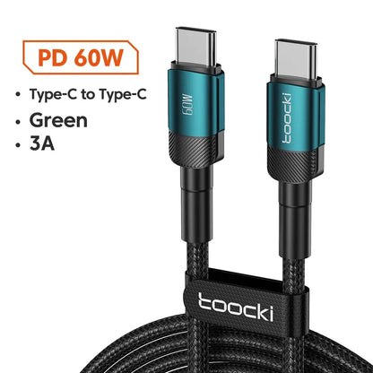 Cable USB tipo C de carga rápida para Smarthphone