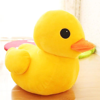 Peluche y Almohada de Patito Amarillo